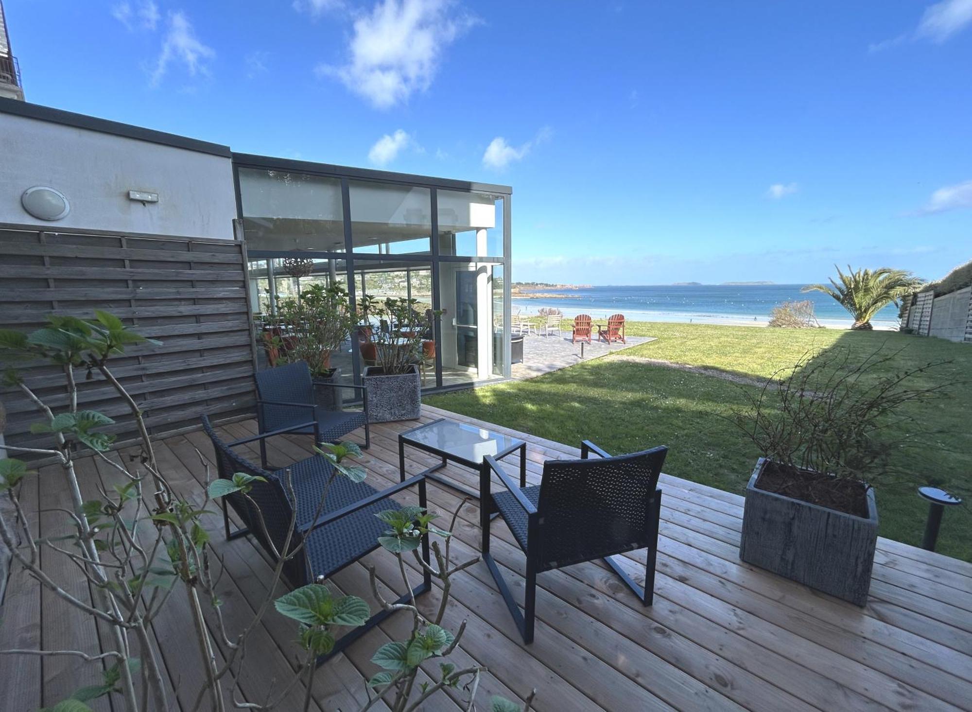 Logis Hotel Ker Mor Perros-Guirec Eksteriør billede